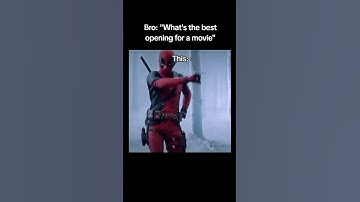 Thumbnail of Deadpool bye bye bye dance opening scene 😂 #deadpool #wolverine #marvel #byebyebye