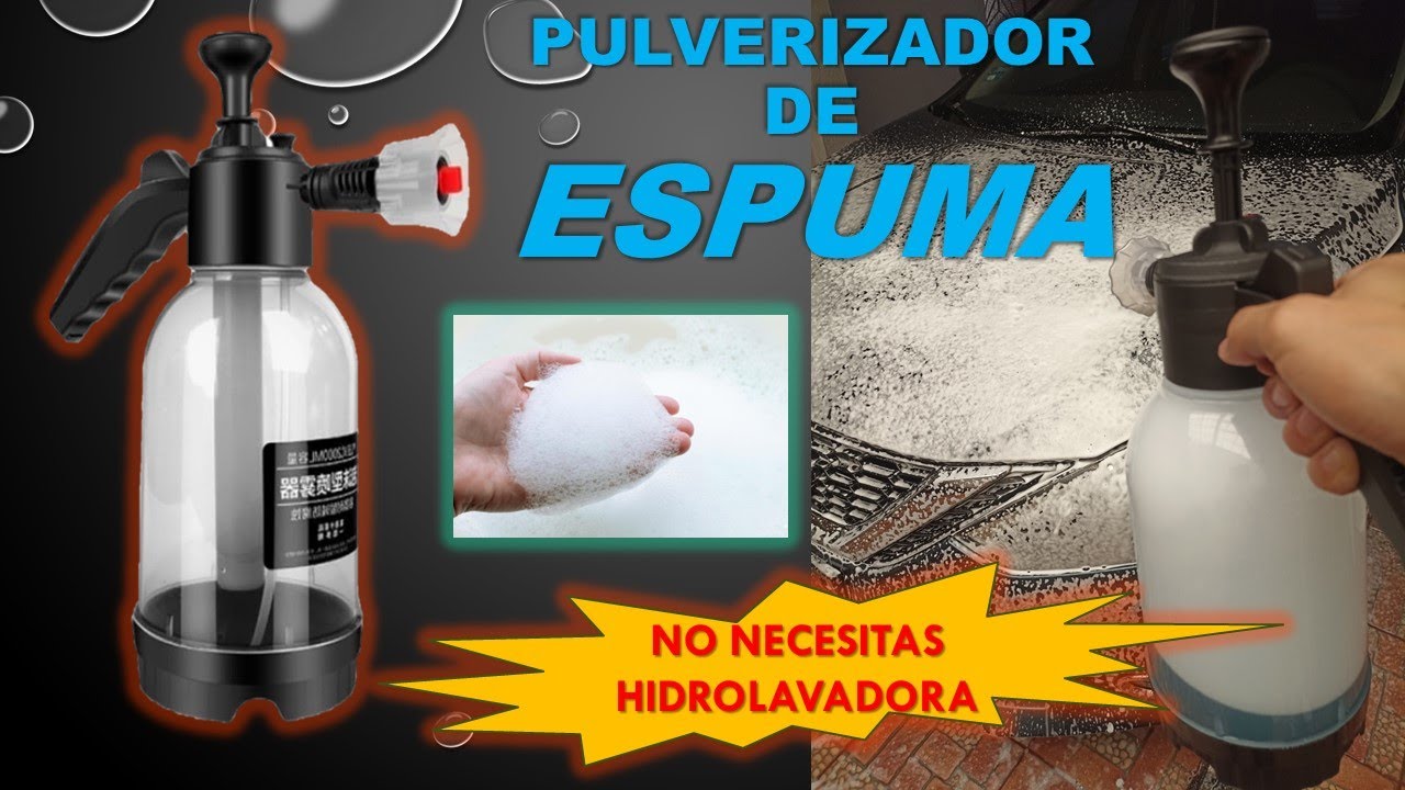 Pulverizador de ESPUMA para Automóvil  ||  Detallado Automotriz