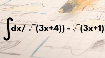∫(1 / √(3x+4)) - √(3x+1) dx| #themathprofessor #calculus #integration #shortvideo #cbse12thboards