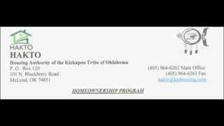 Today Lending: Kickapoo Tribe of Oklahoma Housing Authority