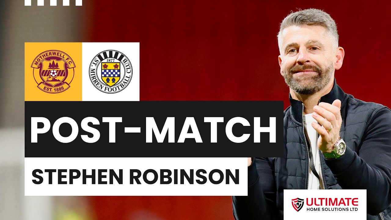 🗣️ Manager Stephen Robinson's reaction as Saints reach the Premier Sports Cup Final