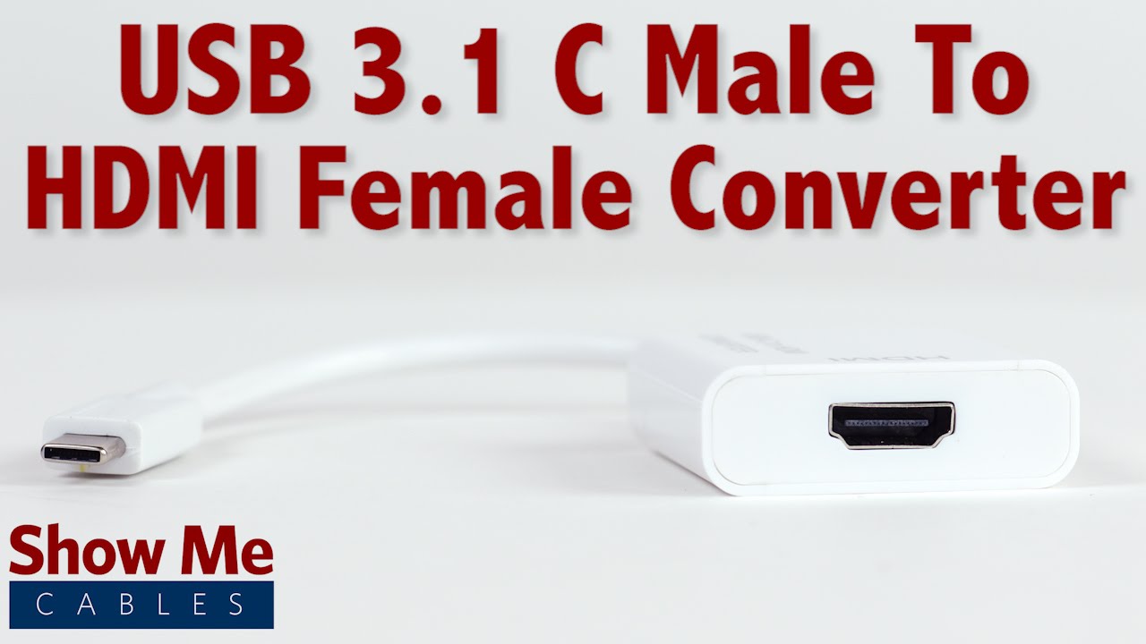Easy To Use Usb 3 1 Type C To Hdmi Converter 23 226 002