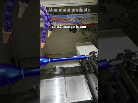 #mxmparts Custom aluminium CNC Turning Pattern After Anodizing, Appearance Decorative Parts