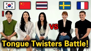 Eastern VS Western Tongue Twisters Challenge!!