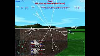 BZFlag 2.0.6 (2006) - Short retro gameplay on ASUS M2N-E XP SP1 PC