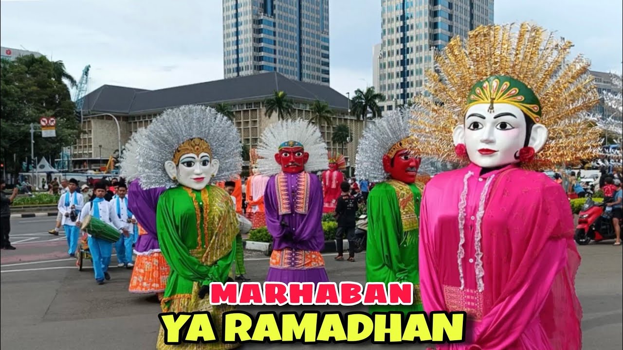 ONDEL ONDEL BETAWI 🎶 MARHABAN YA RAMADHAN - SELAMAT DATANG BULAN RAMADHAN