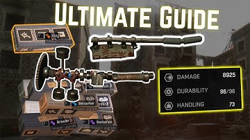 Dying Light Best Weapon Upgrades/Blueprints and how to use them 2023
