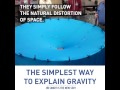 The simplest way to explain gravity  dan burns