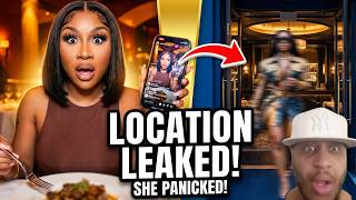 Ari Fletcher Accidentally Leaks Her Location on Live Stream During $2000 Dinner    Then RUNS Out FAS