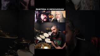 DRUM BATTLE: PANTERA x MESHUGGAH- DRUM BEATS SWITCHED - VINNIE PAUL x TOMAS HAAKE