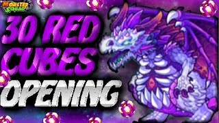 MONSTER SQUAD - INSANE ELDRAGON OBTAINED! (30 RED CUBES OPENING!) screenshot 2