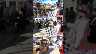 PM Modi flags off a trek and bike rally from Harsil, Uttarakhand | #shorts