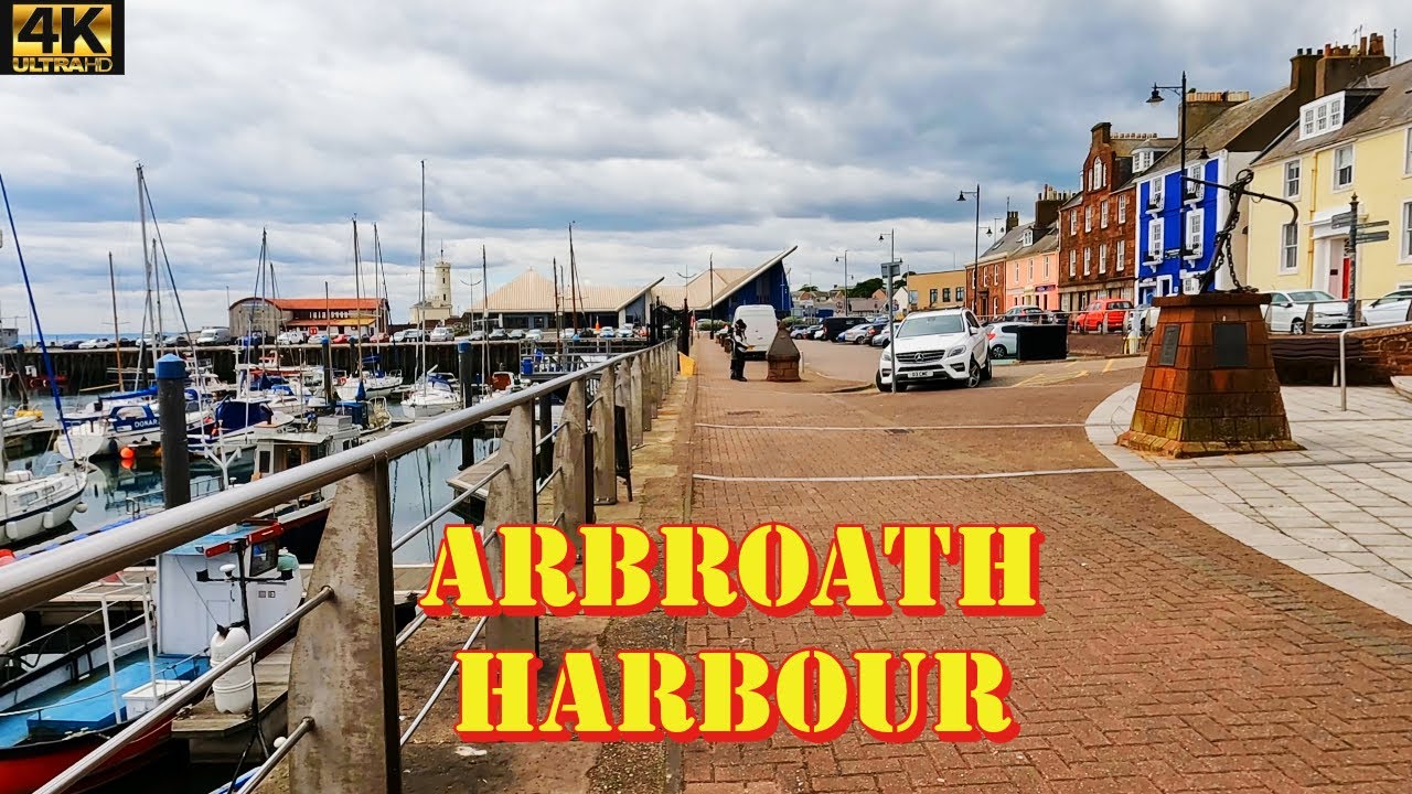 Arbroath Harbour - Angus - Scotland