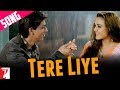 Tere liye  song  veerzaara  shah rukh khan  preity zinta