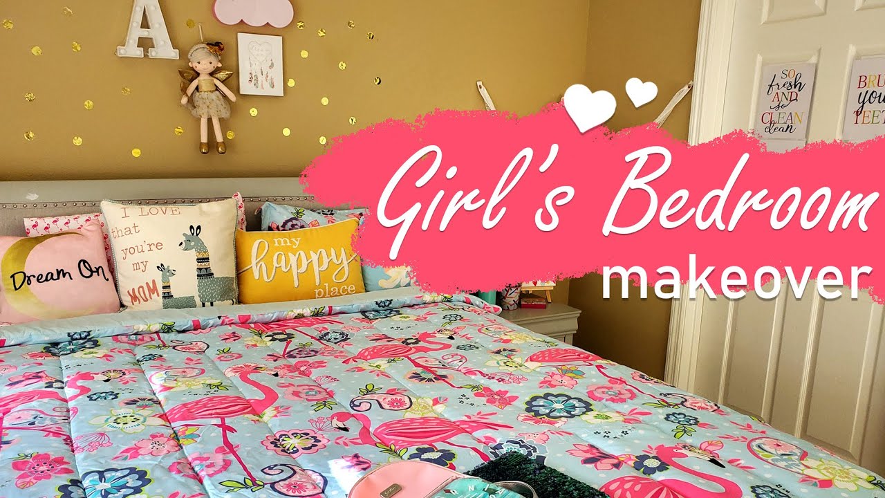 Teen/Tween Girls Bedroom Makeover Idea on a Budget: Tidbits&Twine