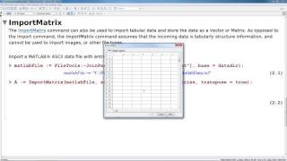 Importing Tabular Data screenshot 1