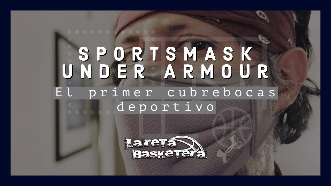 Salí a correr con la SPORTS Mask de Under Armour, el cubrebocas para hacer  deporte más popular. - YouTube