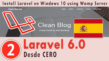 02 - Curso de Laravel 6.0 - Configurar y Instalar Laravel En Windows 10 Usando Wamp y Composer