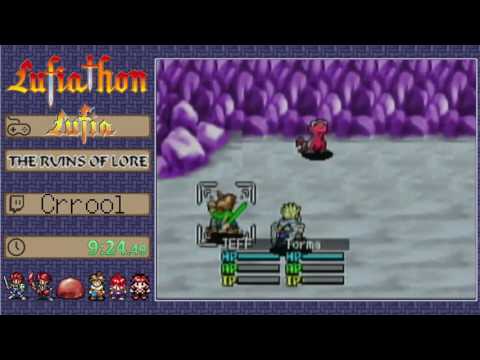 Lufiathon 2016 - Lufia: The Ruins of Lore by Crrool in 8:56:59 [Part 1/2]