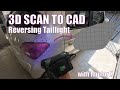 3D Scan to CAD: Reverse Engineering Taillight with Creality Scan Raptor X | Step-by-Step Guide