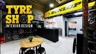 TYRE SHOP INTERIOR DESIGN