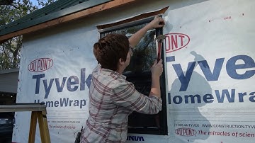 How to Install Windows on a Tiny House on Wheels