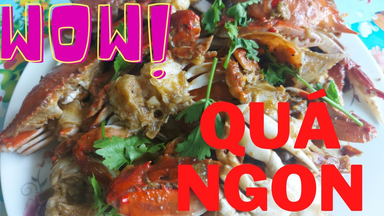 Ghẹ Ram Me Thơm Ngon ,Hương Vi Việt /delicious fried crab with tamarind ...