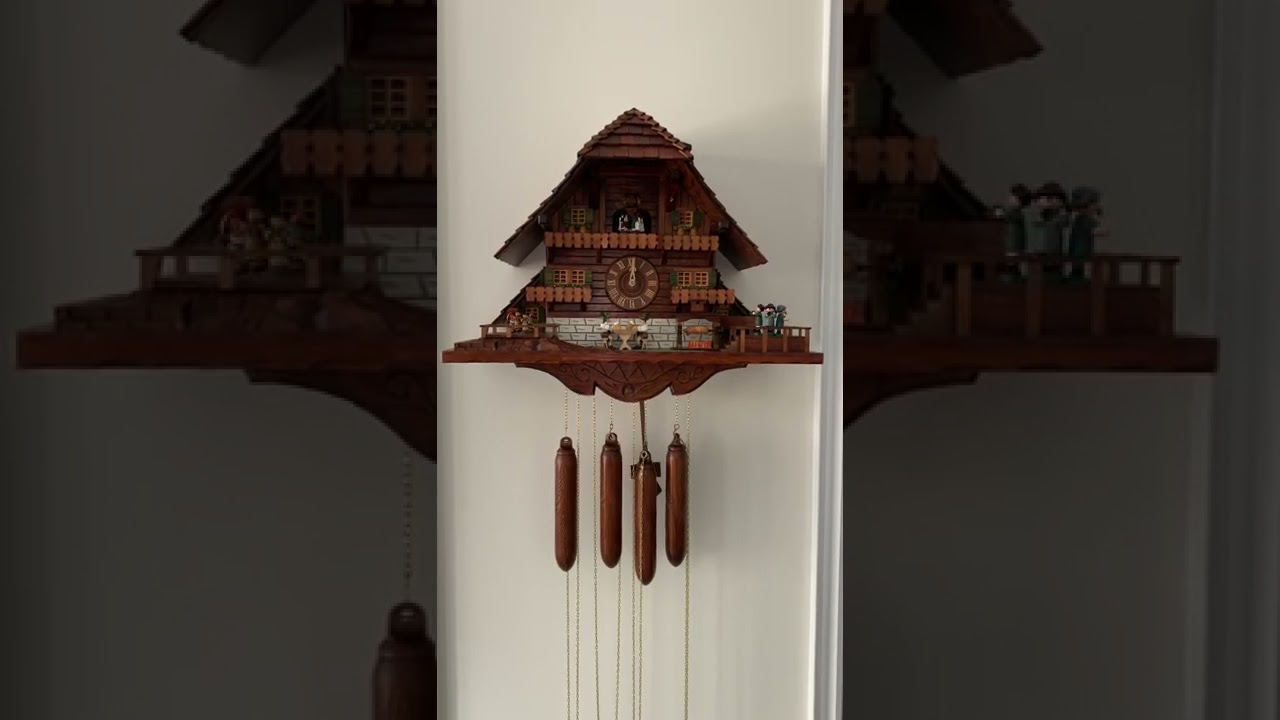 RARE Cuckoo Clock collection - 2 music box - German Hand Made  Schneider 8TMT 1848 LIMITED EDITION