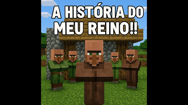 CONTEI A HISTÓRIA DO MEU REINO NO MINECRAFT!!!