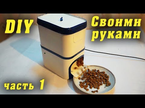 Кормушка для кошек автоматическая своими руками