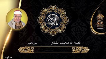 الشيخ محمد عبد الوهاب الطنطاوى سوره الزمر و غافر