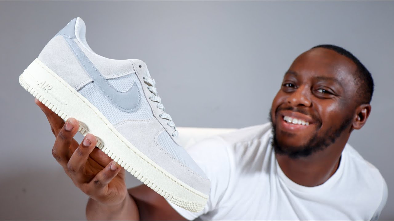 Air Force 1 Certified Fresh Sail Grey On Foot Sneaker Review