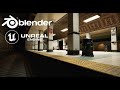 My indie blender to unreal engine 5 workflow for game environments