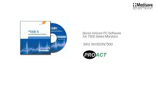 Nonin nVision PC Software for 7500 Series Monitors NVISION7500