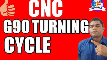 G90 Turning cycle||cnc programming hindi|| Box cycle|| Rough turning cycle|| Fixed turning cycle||