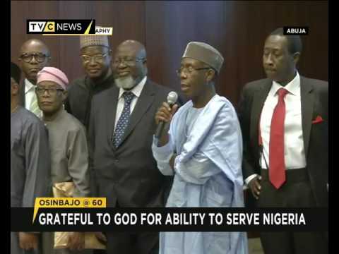 Acting President Yemi Osinbajo S 60th Birthday