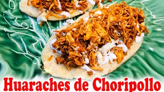 Huaraches de Choripollo Caseros | Receta Auténticamente Mexicana | Gloria en la Cocina
