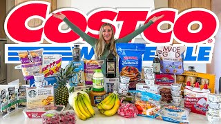 HUGE COSTCO HAUL! HEALTHY GROCERY SHOPPING for FOUR TEENAGERS!!!