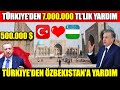 TÜRKİYE'DEN 7.000.000 (7 MİLYON) TL  ÖZBEKİSTAN'A YARDIM CAMİ ONARILACAK