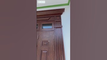 🎬 Cửa thép vân gỗ Luxury – 4 cánh lệch vân óc chó✅ Sang trọng – An toàn – Bền đẹp vượt thời gian