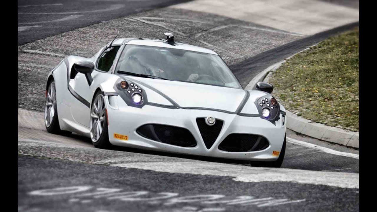 Alfa Romeo 4C en el Nordschleife de Nürburgring - YouTube