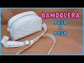 COMO HACER UNA CARTERA BANDOLERA FACIL Y RAPIDO  // MOLDES GRATIS // B Nieves