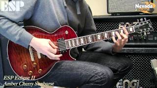ESP Eclipse Guitar with EMG'S - Sam Bell Demo @ PMT