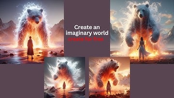 How to creative AI Tutorial  | Microsoft bing.com | Create For FREE | No Photoshop