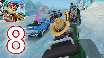 Beach Buggy Racing - Gameplay Walkthrough Part 8 - Sunshine Sprint Level 10 - 11 (iOS, Android)