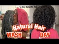 WASH DAY ROUTINE START TO FINISH ON 4A-4B NATURAL HAIR