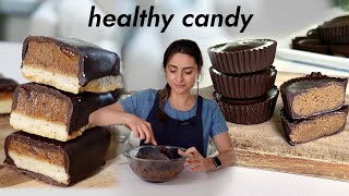 HOMEMADE TWIX BARS! No refined sugar, no oil, date sweetened candy!