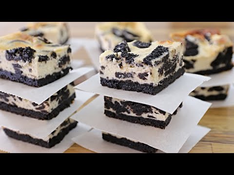 חיתוכיות עוגת גבינה אוראו