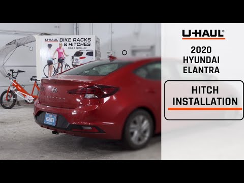 2020 Hyundai Elantra Trailer Hitch Installation