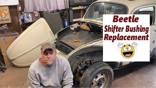 VW Beetle Shift Tube Bushing Replacement! DIY! Super Beetle Also!